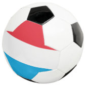 ルクセンブルクの国旗 サッカーボール (3/4)