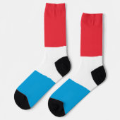 ルクセンブルクの国旗 ソックス (左)