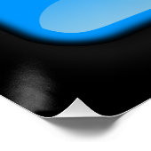 ルクセンブルクの国旗 ポスター (コーナー)