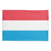 ルクセンブルクの国旗 枕カバー (裏面)