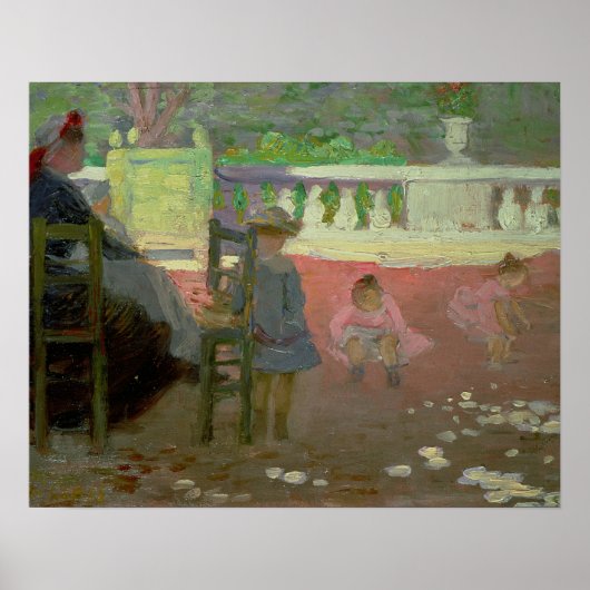 ルクセンブルクの庭園で ポスター (正面)