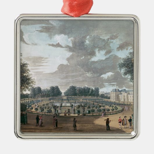 ルクセンブルクの庭 メタルオーナメント (正面)