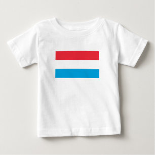 ルクセンブルクの旗 ベビーTシャツ