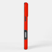 ルクセンブルクの旗 iPhoneケース (右側面)
