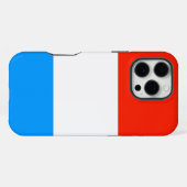 ルクセンブルクの旗 iPhoneケース (裏面横)