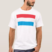 ルクセンブルクの旗 Tシャツ (正面)