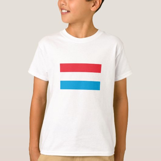 ルクセンブルクの旗 Tシャツ (正面)