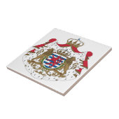 ルクセンブルクの紋章付き外衣 タイル (側面)