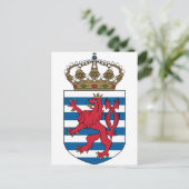 ルクセンブルクの紋章 ポストカード (スタンド正面)