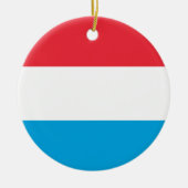 ルクセンブルクはオーナメントに印を付けます セラミックオーナメント (正面)