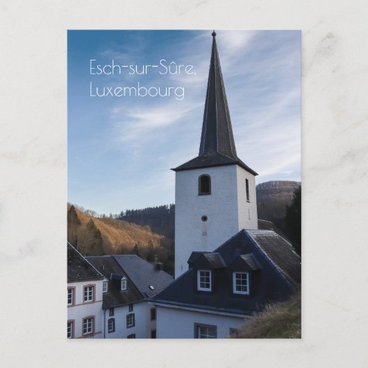 ルクセンブルク出生の教会 ポストカード (正面)