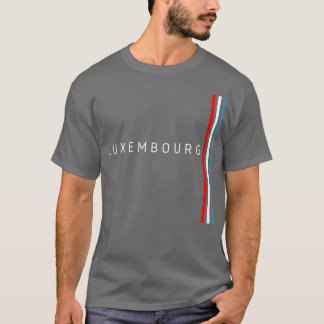ルクセンブルク国旗1 Tシャツ