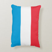 ルクセンブルク国旗 アクセントクッション (裏面(縦))