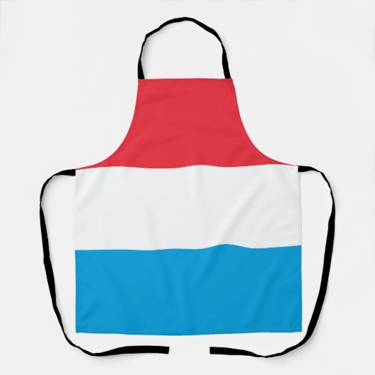 ルクセンブルク国旗 エプロン (正面)