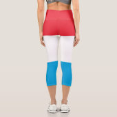 ルクセンブルク国旗 カプリレギンス (裏面)