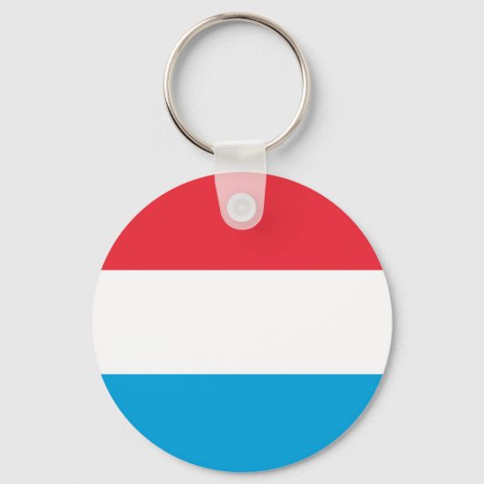 ルクセンブルク国旗 キーホルダー (正面)