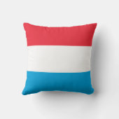 ルクセンブルク国旗 クッション (裏面)