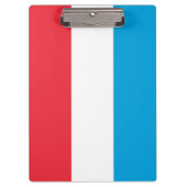 ルクセンブルク国旗 クリップボード (正面)