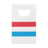 ルクセンブルク国旗 クレジットカード栓抜き (裏面)