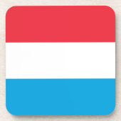 ルクセンブルク国旗 コースター (正面)