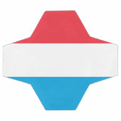 ルクセンブルク国旗 サッカーボール (フラット)