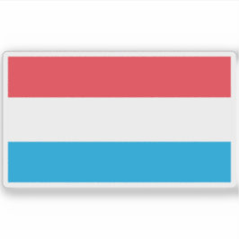 ルクセンブルク国旗 シール