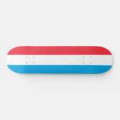 ルクセンブルク国旗 スケートボード (横)