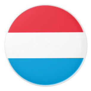 ルクセンブルク国旗 セラミック ノブ