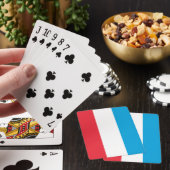 ルクセンブルク国旗 トランプ (インサイチュ)