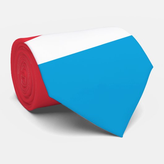 ルクセンブルク国旗 ネクタイ (ロール)