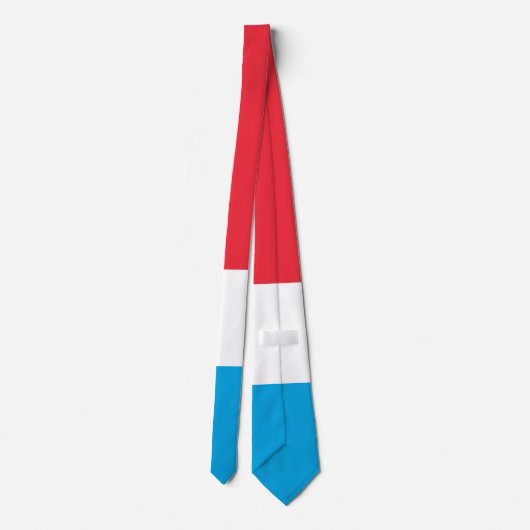 ルクセンブルク国旗 ネクタイ (裏面)
