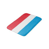 ルクセンブルク国旗 バスマット (アングル)