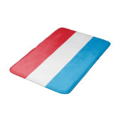 ルクセンブルク国旗 バスマット (アングル)