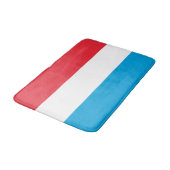 ルクセンブルク国旗 バスマット (アングル)