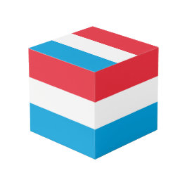 ルクセンブルク国旗 フォトキューブ