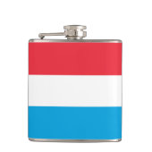 ルクセンブルク国旗 フラスク (正面)