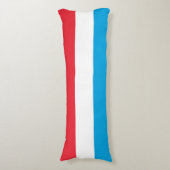 ルクセンブルク国旗 ボディピロー (正面縦)