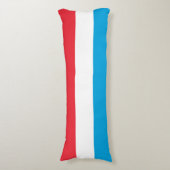 ルクセンブルク国旗 ボディピロー (正面縦)