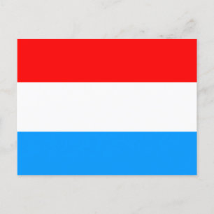 ルクセンブルク国旗 ポストカード