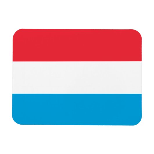 ルクセンブルク国旗 マグネット (横)