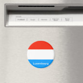 ルクセンブルク国旗 マグネット (インサイチュ (食洗機))