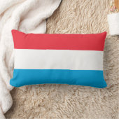 ルクセンブルク国旗 ランバークッション (ブランケット)