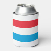 ルクセンブルク国旗 缶クーラー (缶正面)