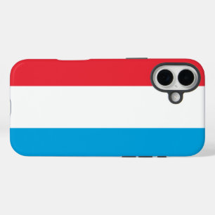 ルクセンブルク国旗 iPhone 16 PLUSケース