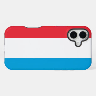 ルクセンブルク国旗 iPhone 16 PLUSケース