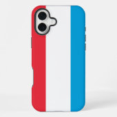 ルクセンブルク国旗 iPhoneケース (裏面)