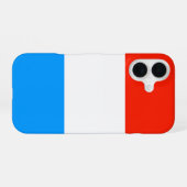 ルクセンブルク国旗 iPhone 16ケース (裏面横)