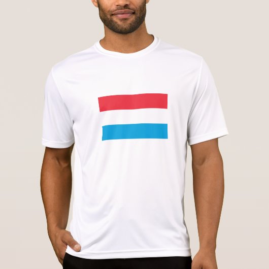 ルクセンブルク国旗 Tシャツ (正面)