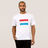 ルクセンブルク国旗 Tシャツ (正面フル)