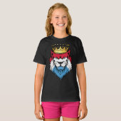 ルクセンブルク国旗 Tシャツ (正面フル)